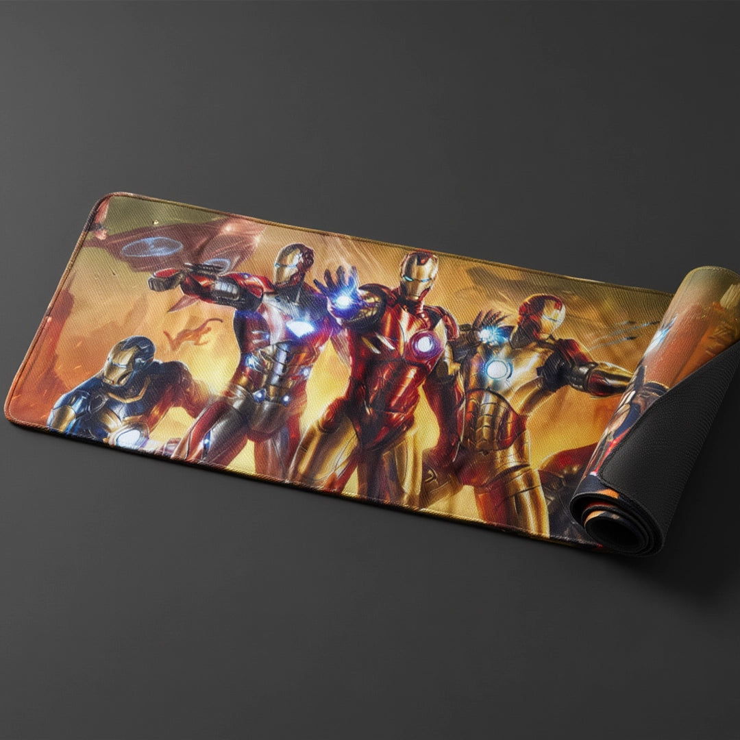 Iron Man XXL Gaming Mouse Pad | Large Marvel Desk Mat