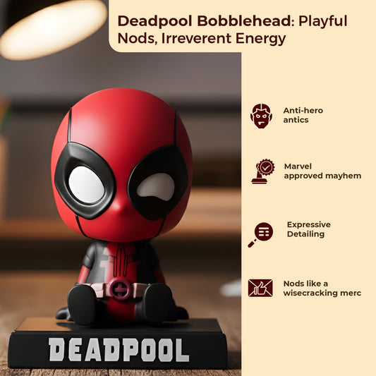 Deadpool Marvel Bobblehead Action Figure