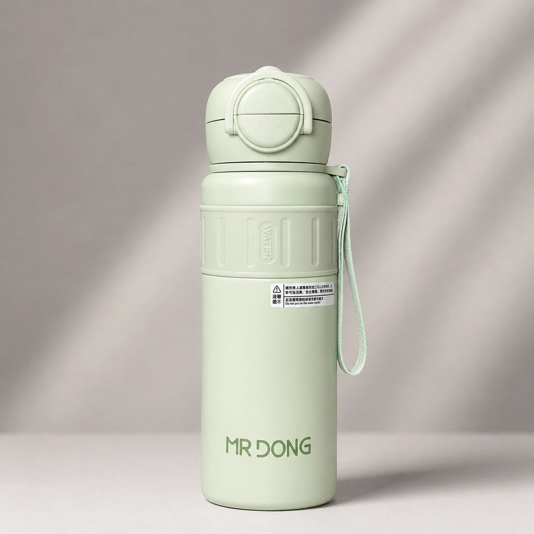 MR DONG Insulated Water Bottle With Strap | Hot & Cold | 700ml