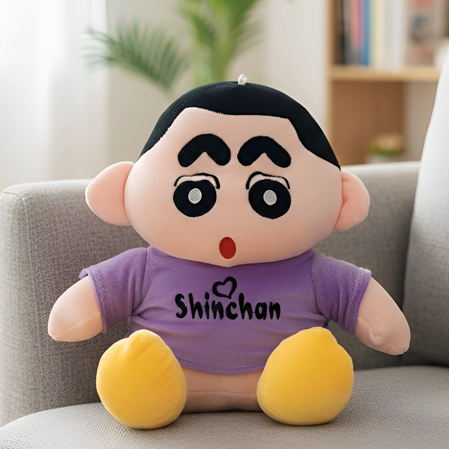 Shinchan Soft Toy | Cute Cartoon Character Plush | 60 cm