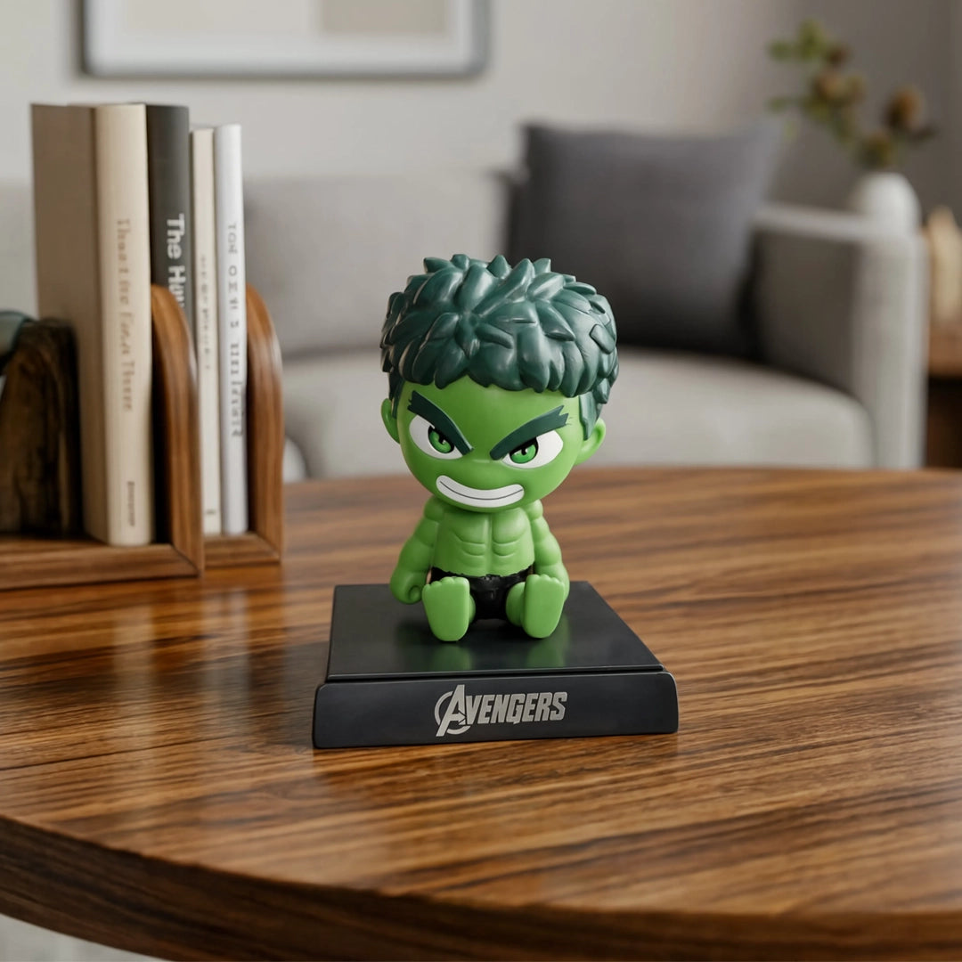 Hulk Bobble Head | Marvel Action Figure Toy