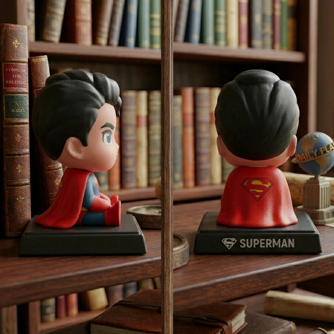 Superman Bobble Head | Superhero Desk Toy