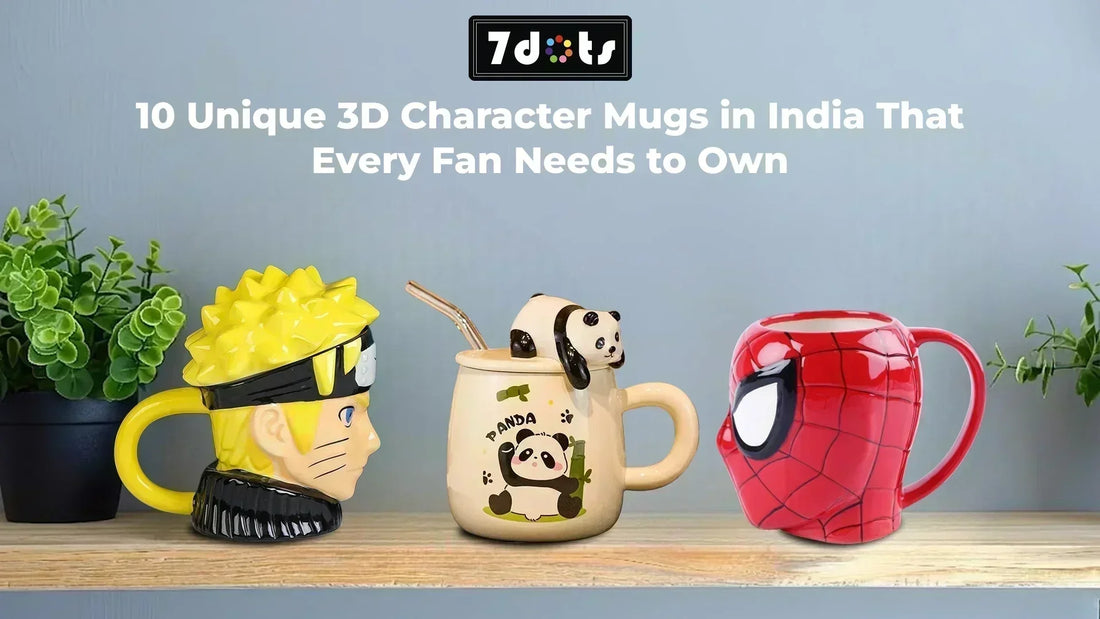 10 Unique 3D Character Mugs in India That Every Fan Needs to Own