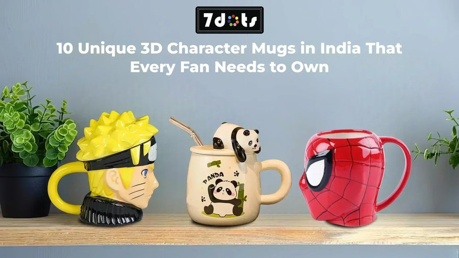 10 Unique 3D Character Mugs in India That Every Fan Needs to Own in 2026
