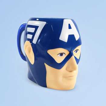 Marvel’s Avenger Captain America 3-D Ceramic Coffee Mug