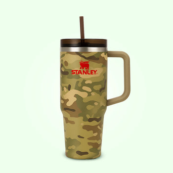 Stanley Military Bottle Tumbler | Vacuum Insulated | Ideal for Hot and Cold | Thirst Quencher Sipper | 1.18 litres