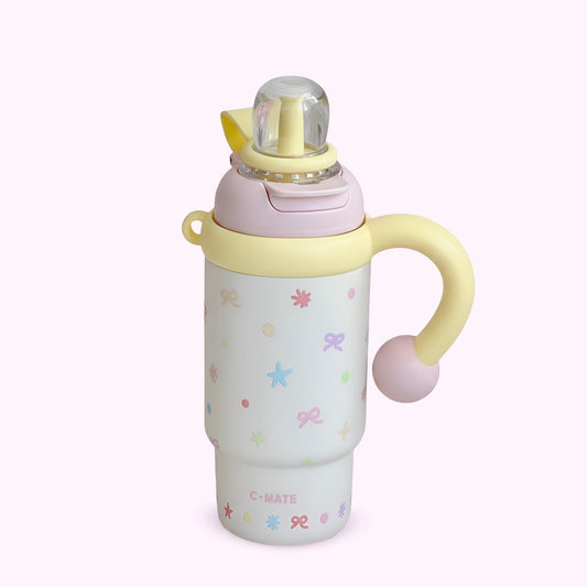 C-Mate Tumbler | Cute Hello Kitty Theme | Vacuum Insulated for Hot and Cold | 900 ml