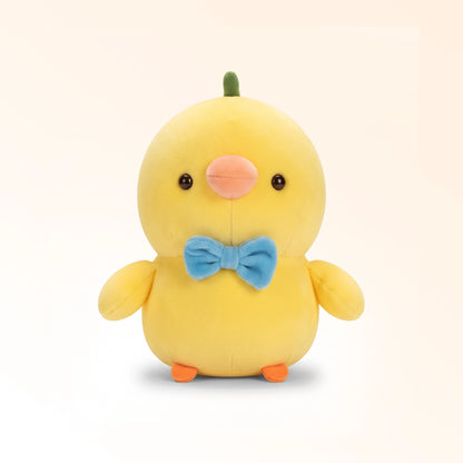 Yellow Bow Duck Soft Toy for Kids and Gifting | 25 cm