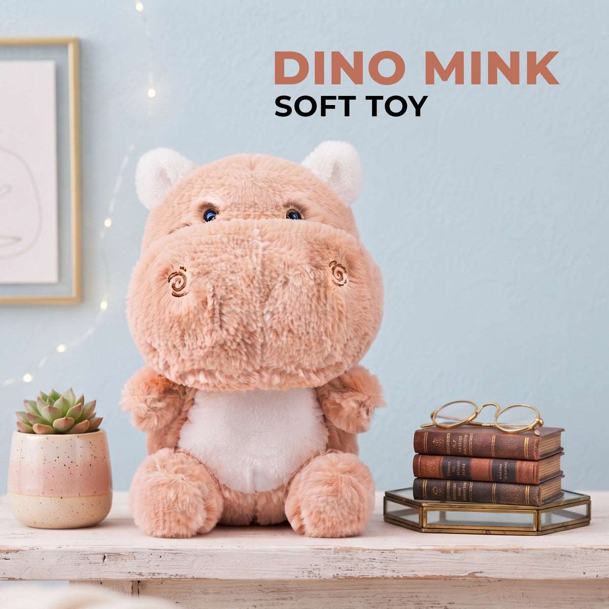 Cute Dino Mink Soft Toy | 25 cm