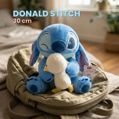 Donald Stitch Soft Toy with Duck | 30 cm