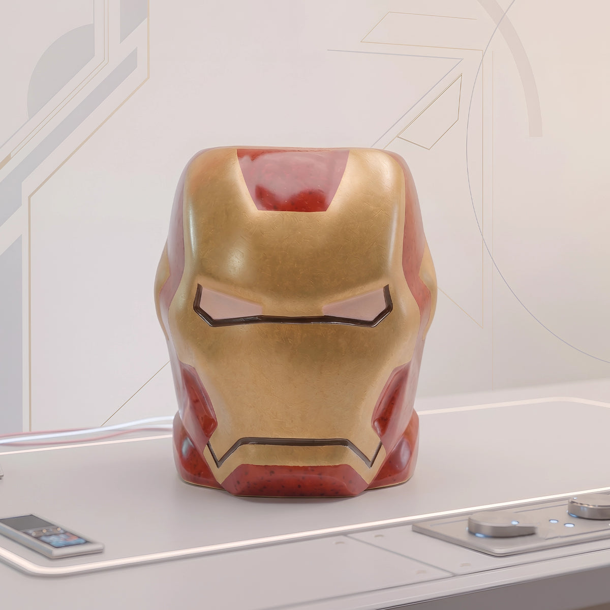 Marvel's Avengers 3-D Sculpted Iron Man Mug for Coffee, Tea