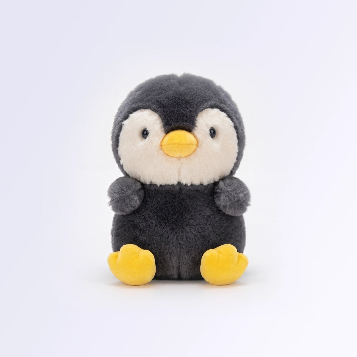 Penguin Mink Soft Toy with Yellow Beak and Feet | 25 cm