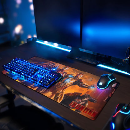 Iron Man XXL Gaming Mouse Pad | Large Marvel Desk Mat