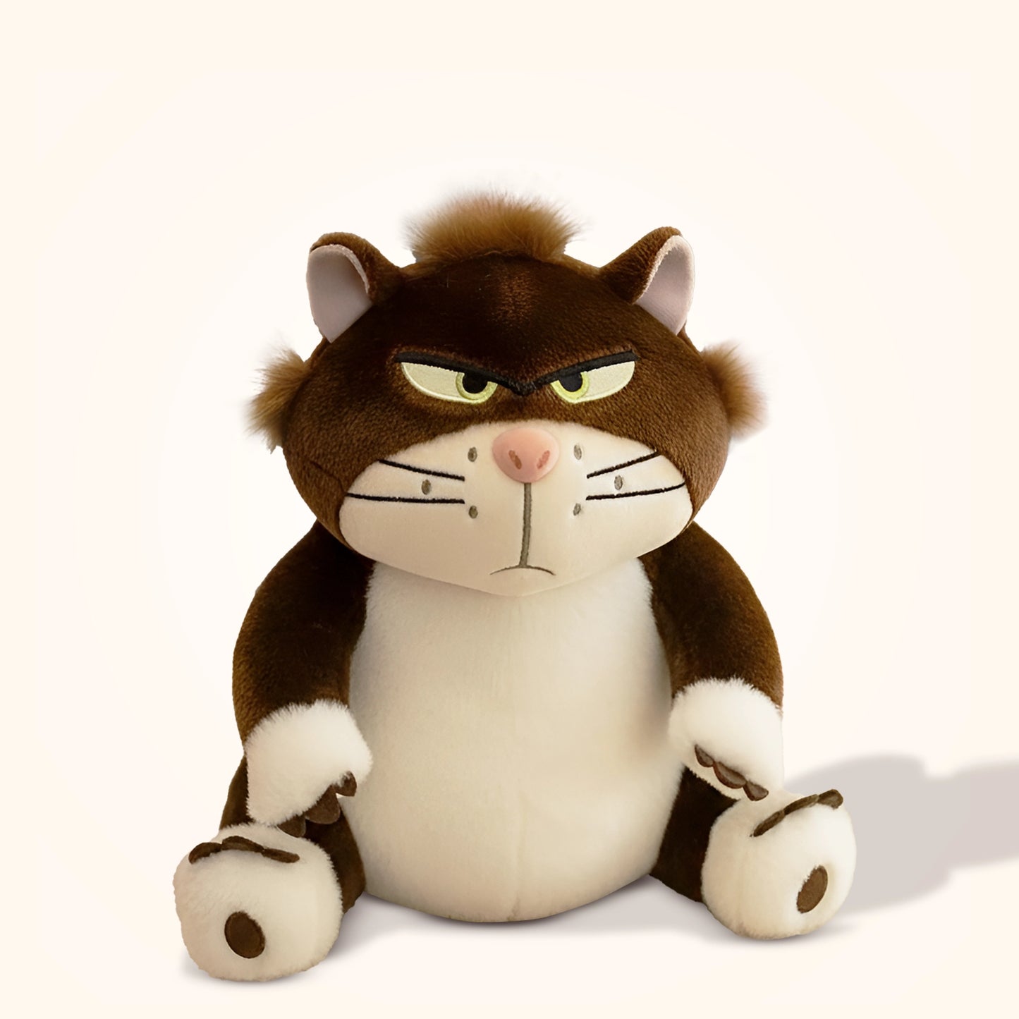 Angry Cat Soft Toy | Cute Grumpy Cat Plush For Kids | 45 cm