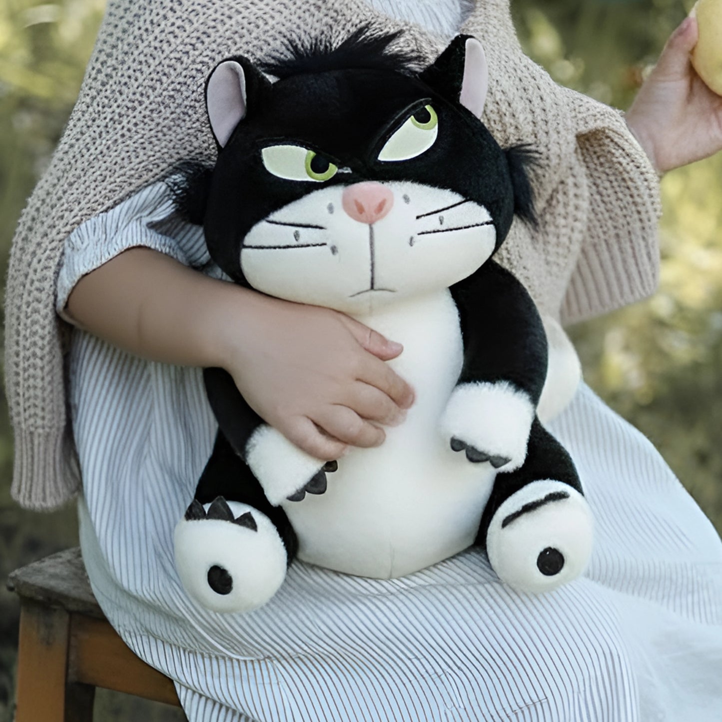 Angry Cat Soft Toy | Cute Grumpy Cat Plush For Kids | 45 cm