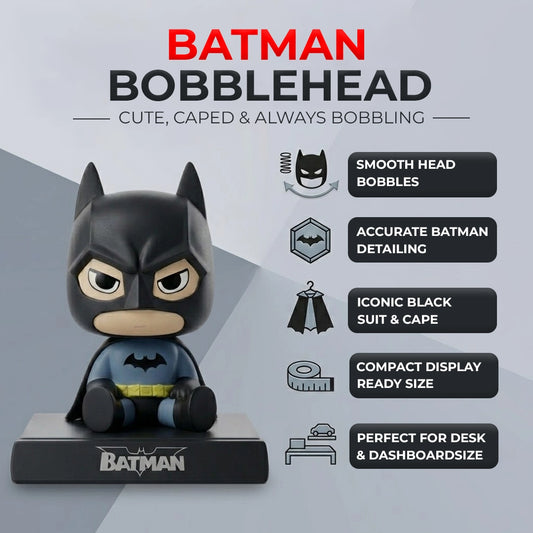 Batman Bobble Head | Dark Knight Desk Toy