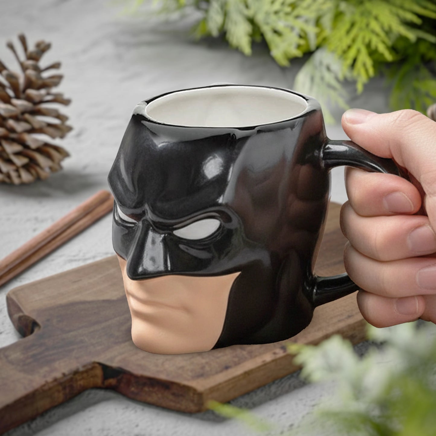 Batman Mug  Ceramic Dark Knight Cup for Tea, Coffee