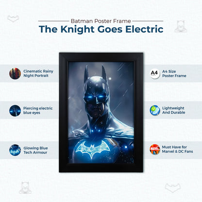 Batman Poster Photo Frame | The Dark Knight Rises | A4 Size