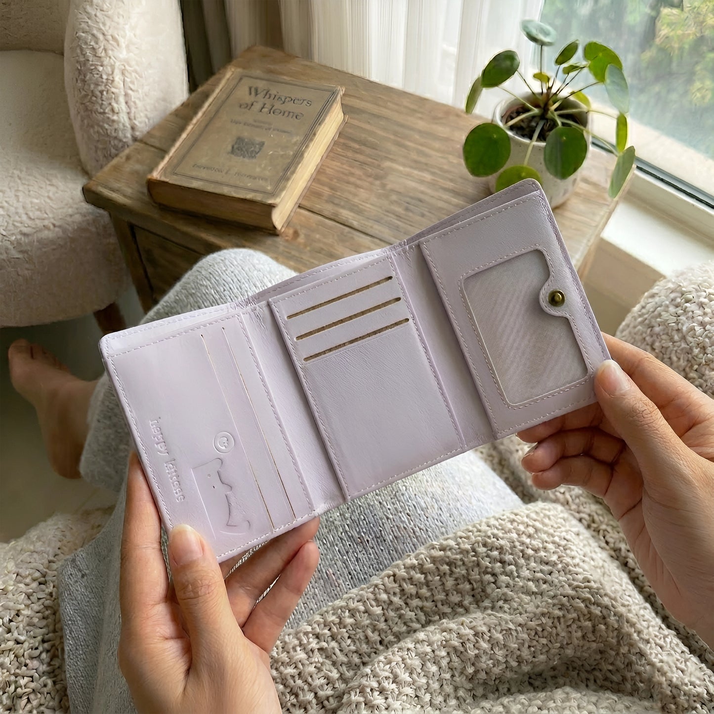 Cute Cat Mini Wallet | Three Fold Pocket Purse