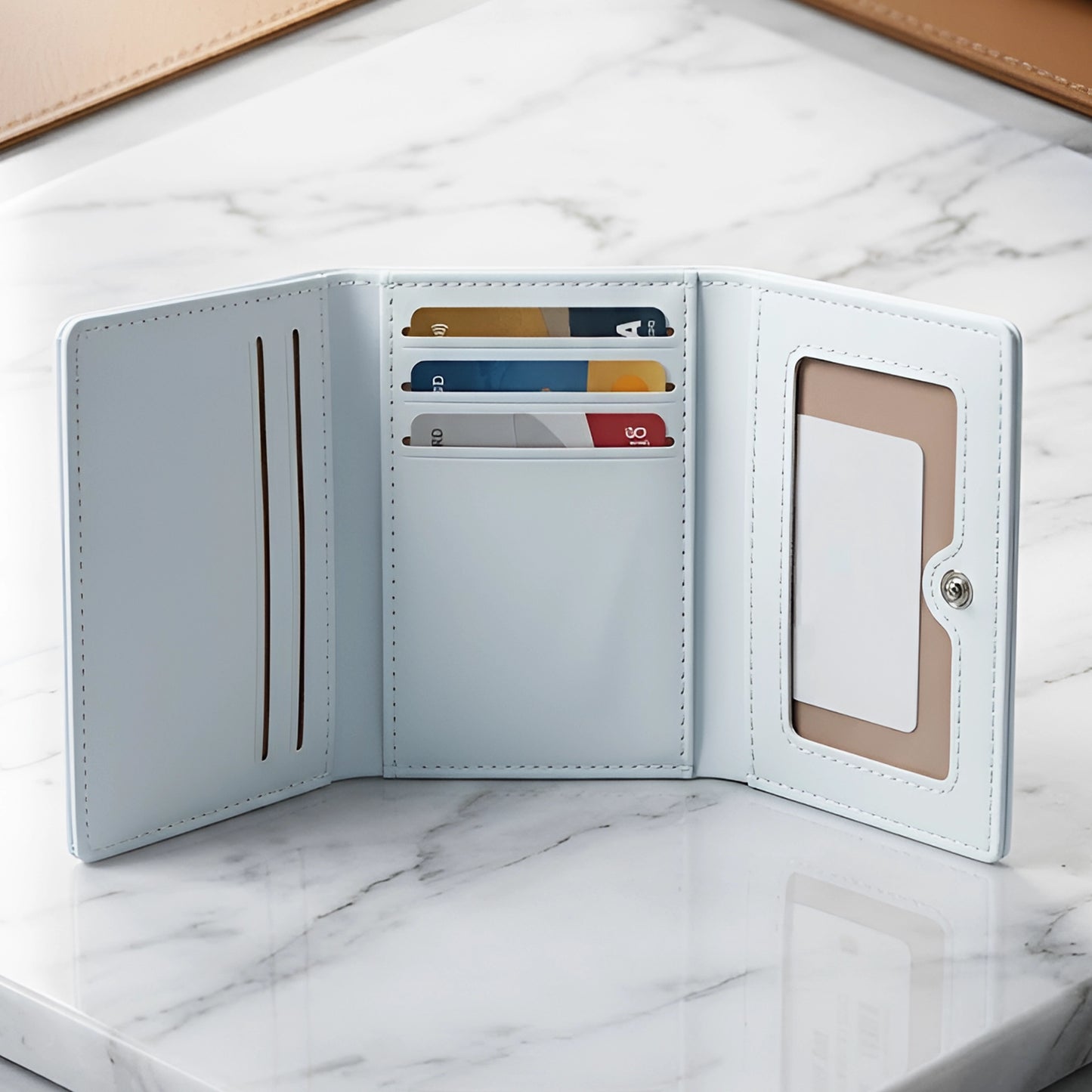 Cute Cat Mini Wallet | Three Fold Pocket Purse