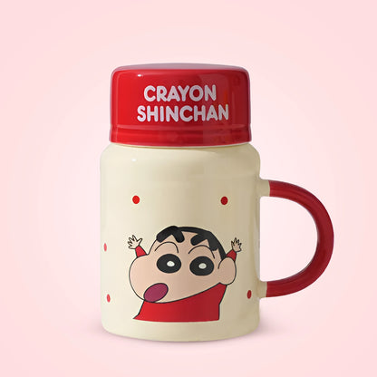 Cute 3D Shinchan ceramic coffee mug