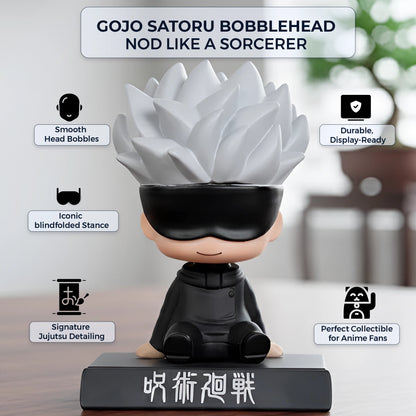 Gojo Satoru Bobblehead | Jujutsu Kaisen Collectible Toy