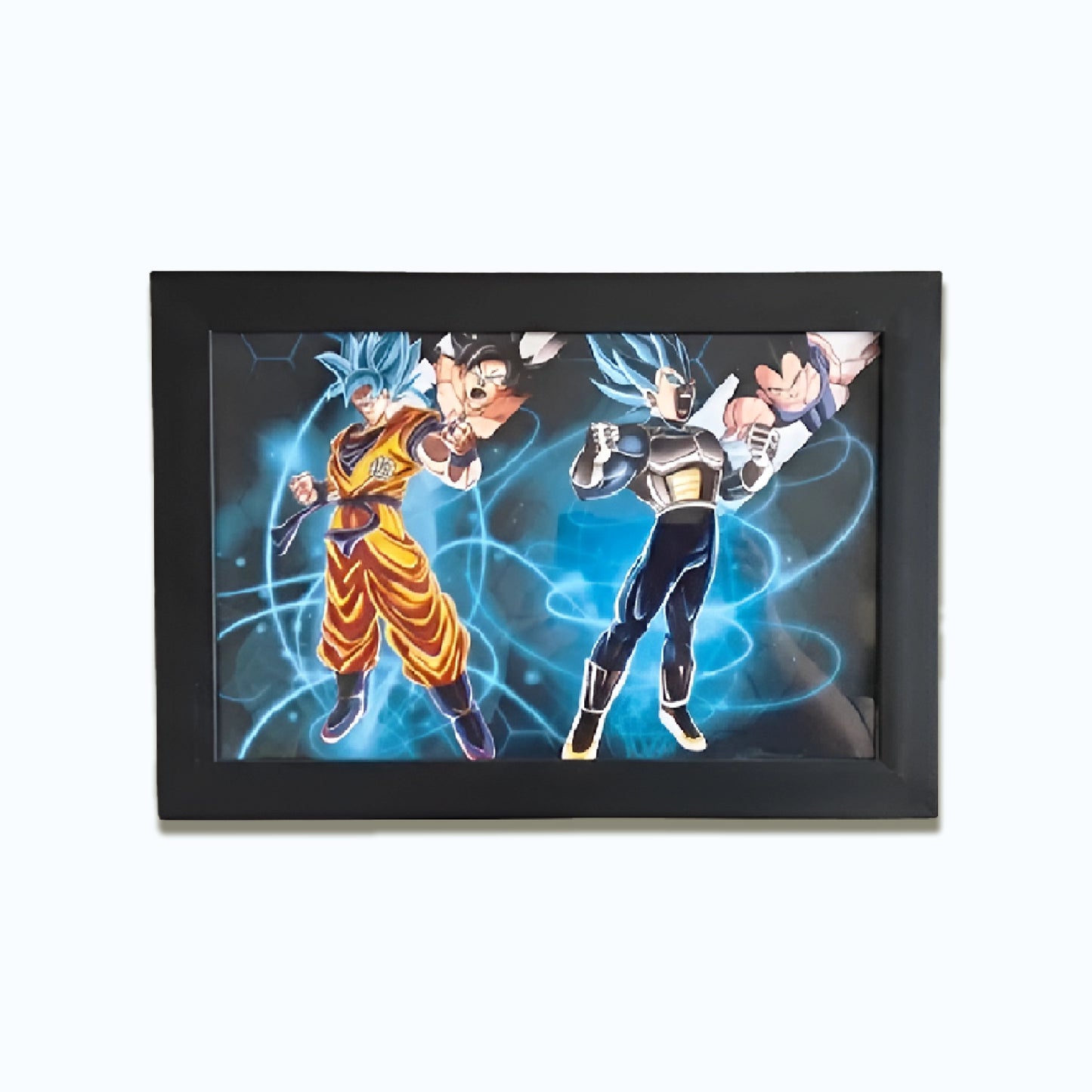 Goku Super Saiyan Photo Frame | Anime Wall Art | A4 Size