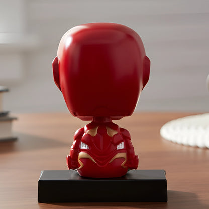Iron Man Bobble Head Toy | Iconic Marvel Superhero Collectible