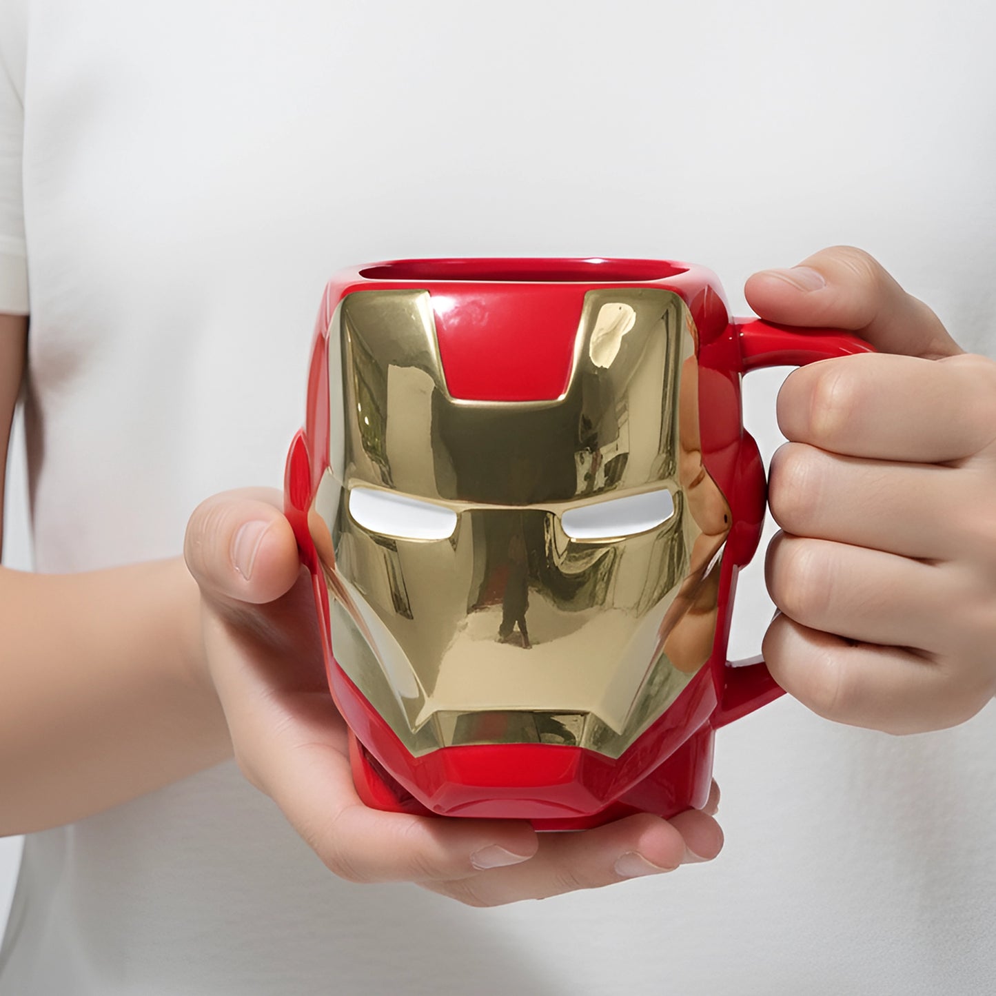 Marvel's Avengers 3-D Sculpted Iron Man Mug for Coffee, Tea