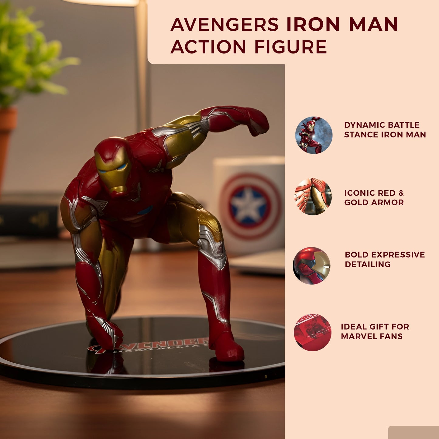 Avengers Iron Man Action Figure Toy