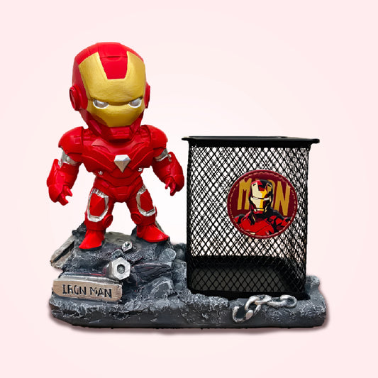 Marvel Iron Man Metal Pen Stand | Pen Holder for Desk