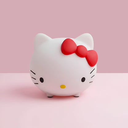 Mini Hello Kitty Silicone Night Lamp | Squishy Toy for Babies & Kids