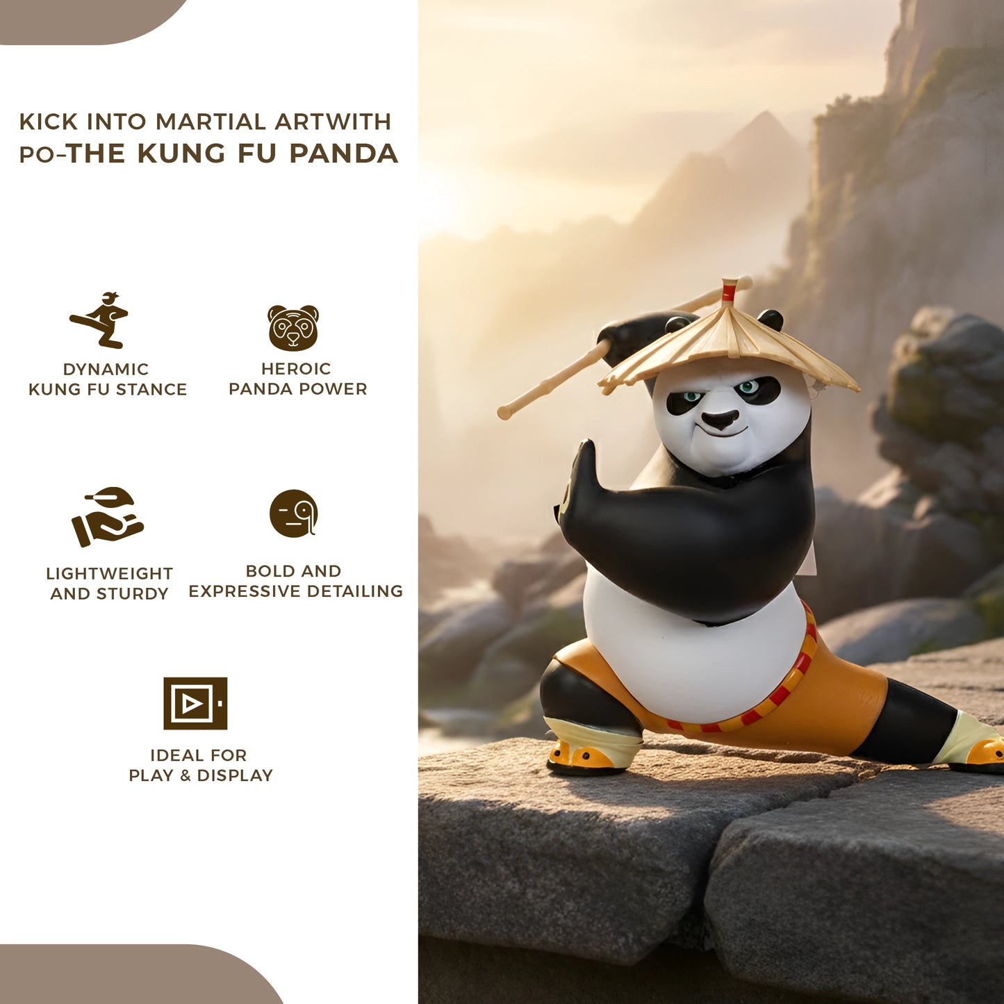 Kung Fu Panda Action Figure Toy