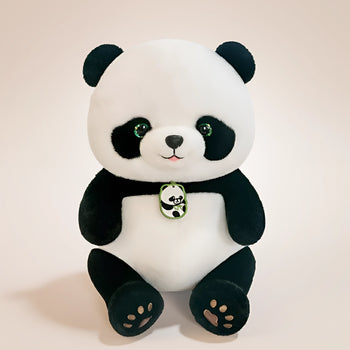 Cute Giant Sparkle Eye Panda Soft Toy | 35-50 cm