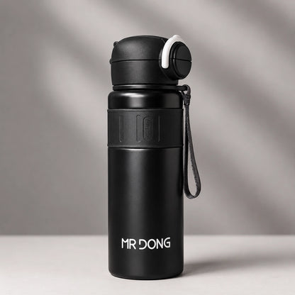 MR DONG Insulated Water Bottle With Strap | Hot & Cold | 700ml
