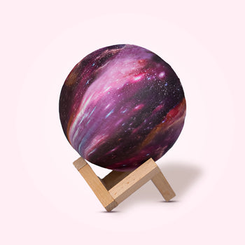 3D Moon Light Table Lamp | USB Rechargeable | Colour, 20 cm