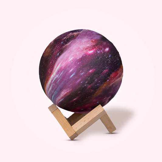 3D Moon Light Table Lamp | USB Rechargeable | Colour, 20 cm