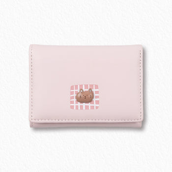 Cute Pet Mini Wallet | Three Fold Pocket Purse