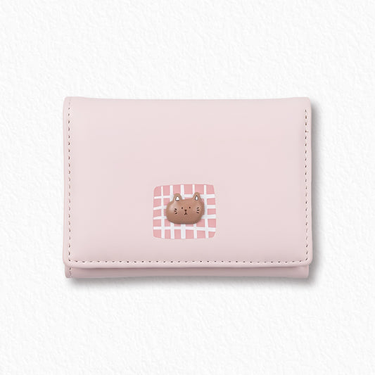 Cute Pet Mini Wallet | Three Fold Pocket Purse