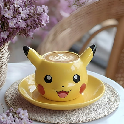 Pokemon Pikachu 3-D Sculpted Ceramic Mug for Tea and Coffee