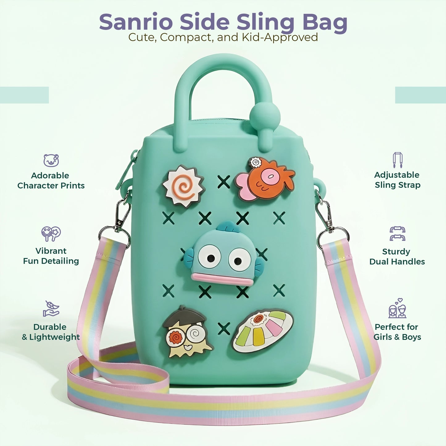 Sanrio Mini Silicone Sling Bag