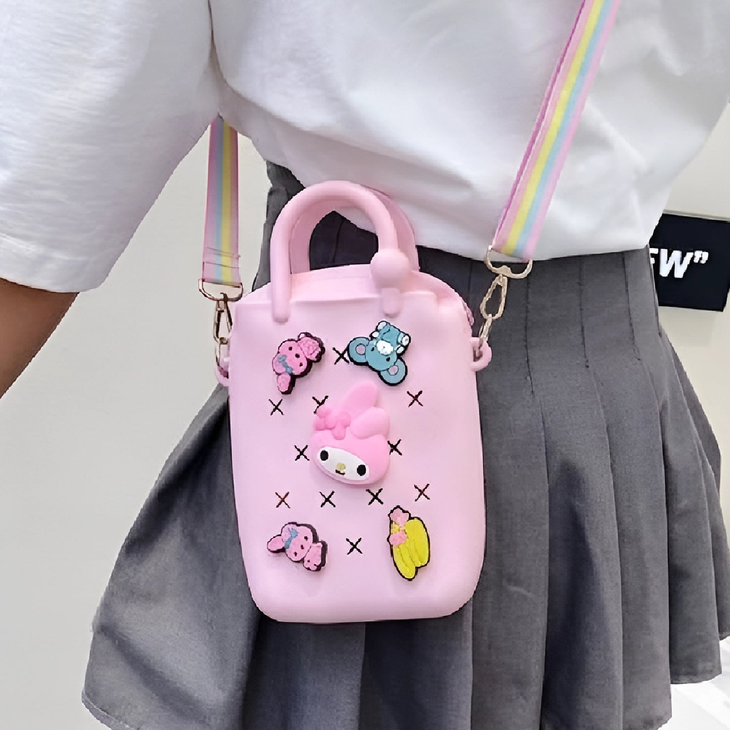 Sanrio Mini Silicone Sling Bag