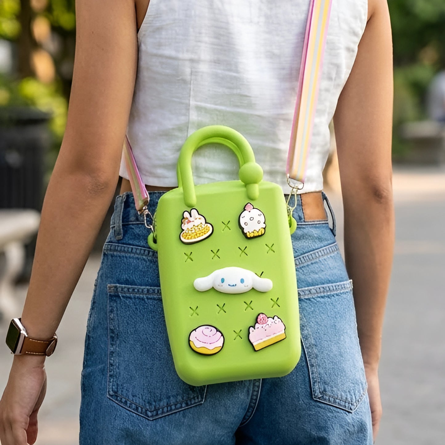 Sanrio Mini Silicone Sling Bag