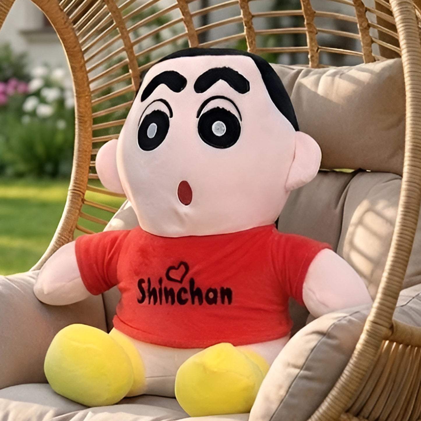 Shinchan Soft Toy | Cute Cartoon Character Plush | 60 cm