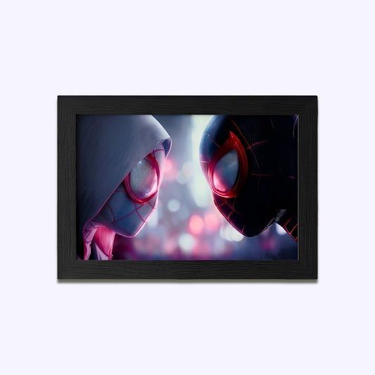Spiderman Photo Frame | Marvel Framed Poster | A4 Size