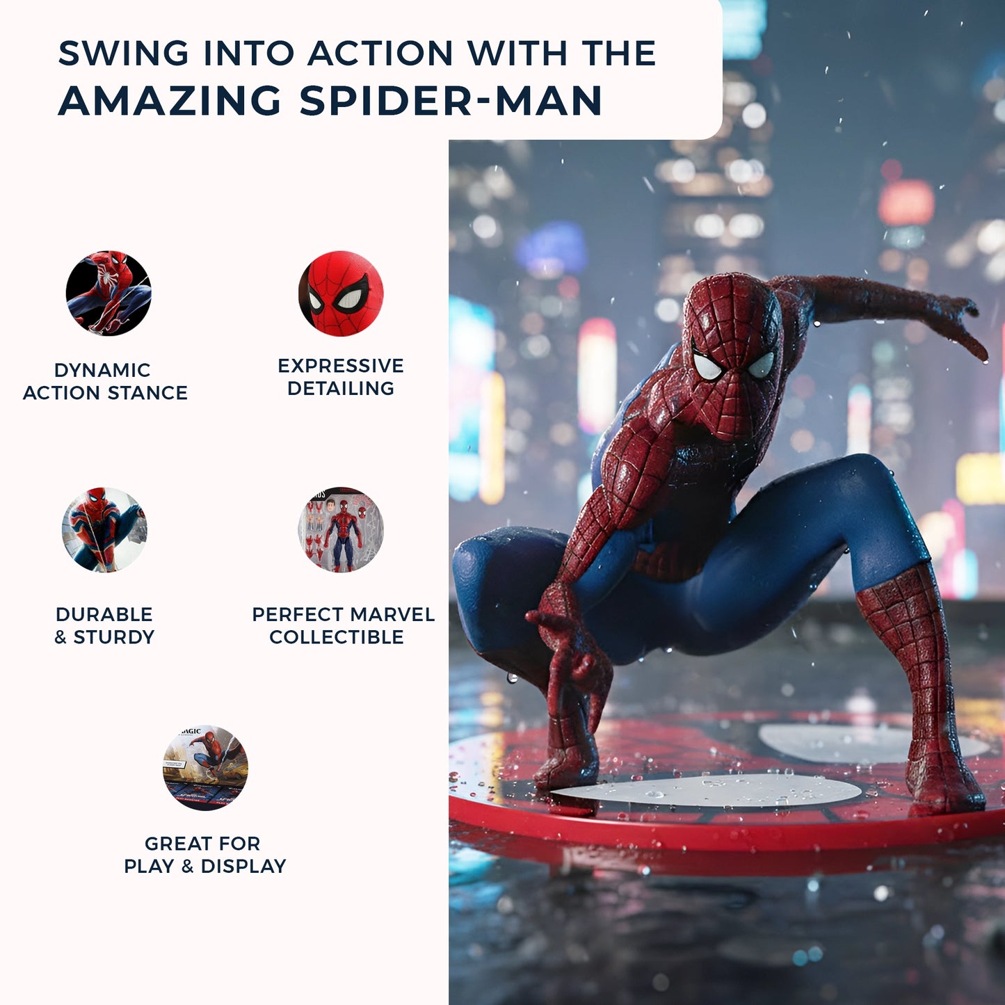 Marvel Spider Man Toy Action Figure