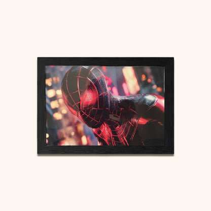 Spiderman Photo Frame | Marvel Framed Poster | A4 Size