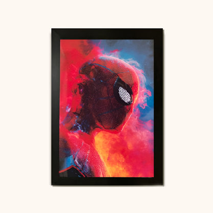 Spiderman Photo Frame | Marvel Framed Poster | A4 Size