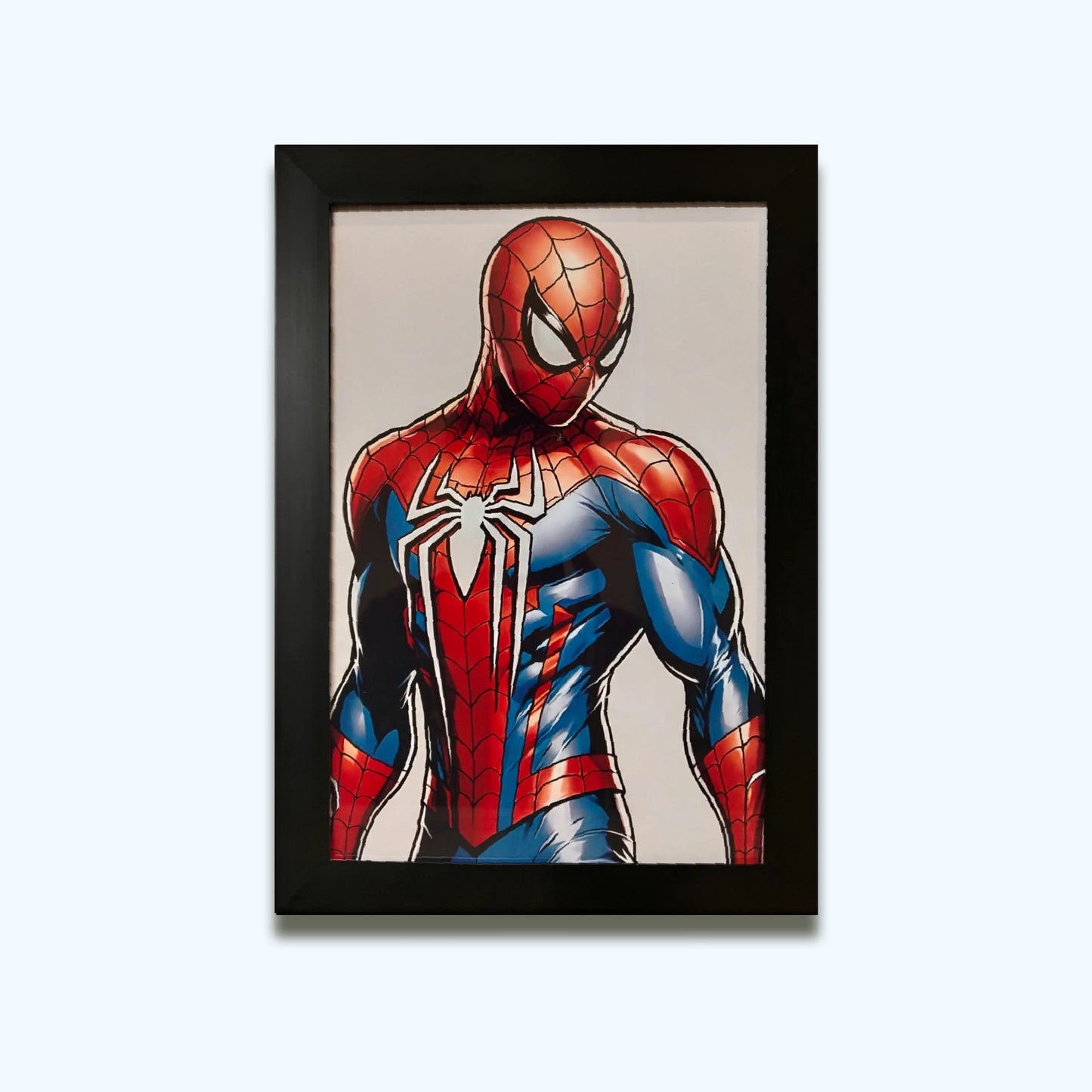 Spiderman Photo Frame | Marvel Framed Poster | A4 Size