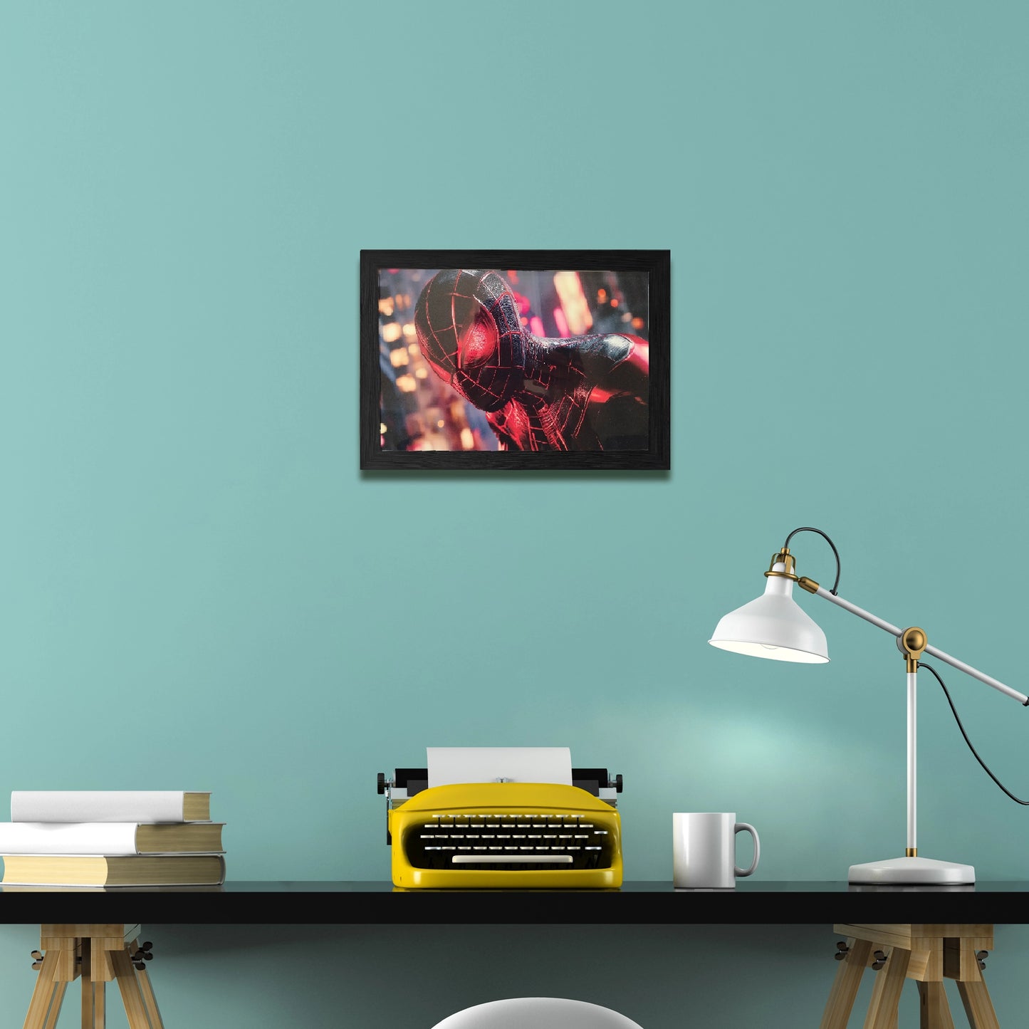 Spiderman Photo Frame | Marvel Framed Poster | A4 Size